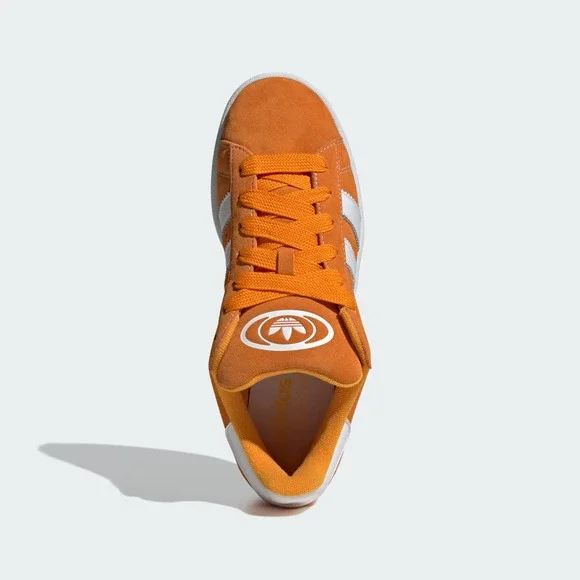Adidas Campus 00s ID1436 Sneakers Men's Orange Leather Lifestyle Shoes TF5416 - Picture 5 of 15